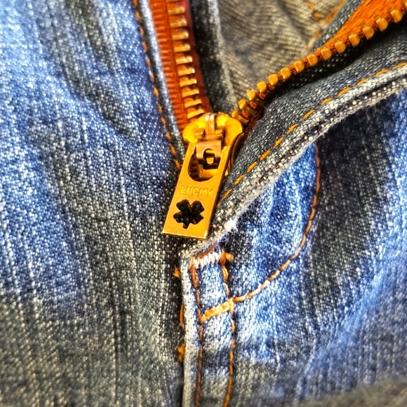 Lucky Brand Dungarees Denim Skirt - Picture 5 of 7